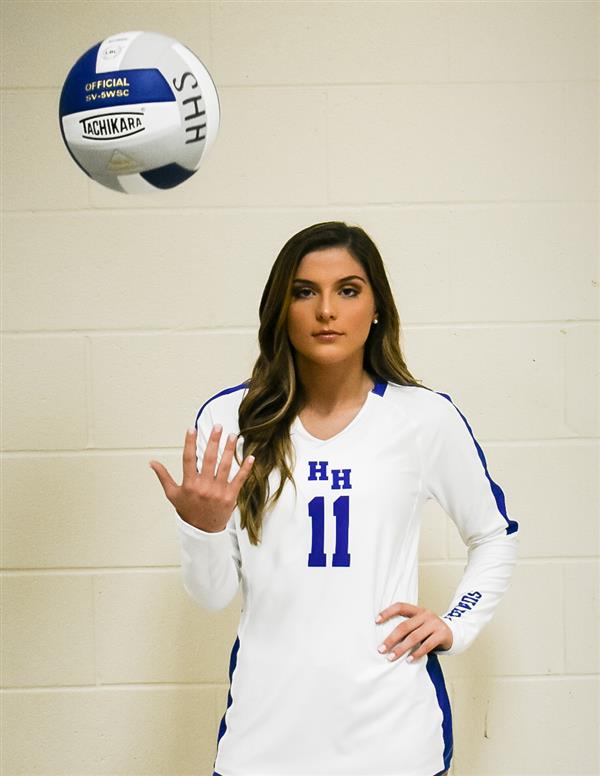 Senior Danielle Caffey